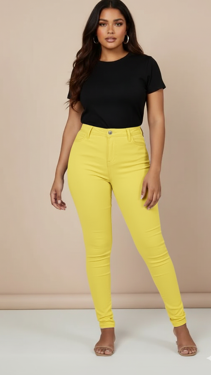 Ultra Gene's Pocketed High Waist Pants
