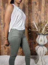 Juniors Ultra Snatched Hyper Stretch Pants - Kloset 6