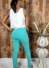 High Waist Super Stretchy Pants - Kloset 6