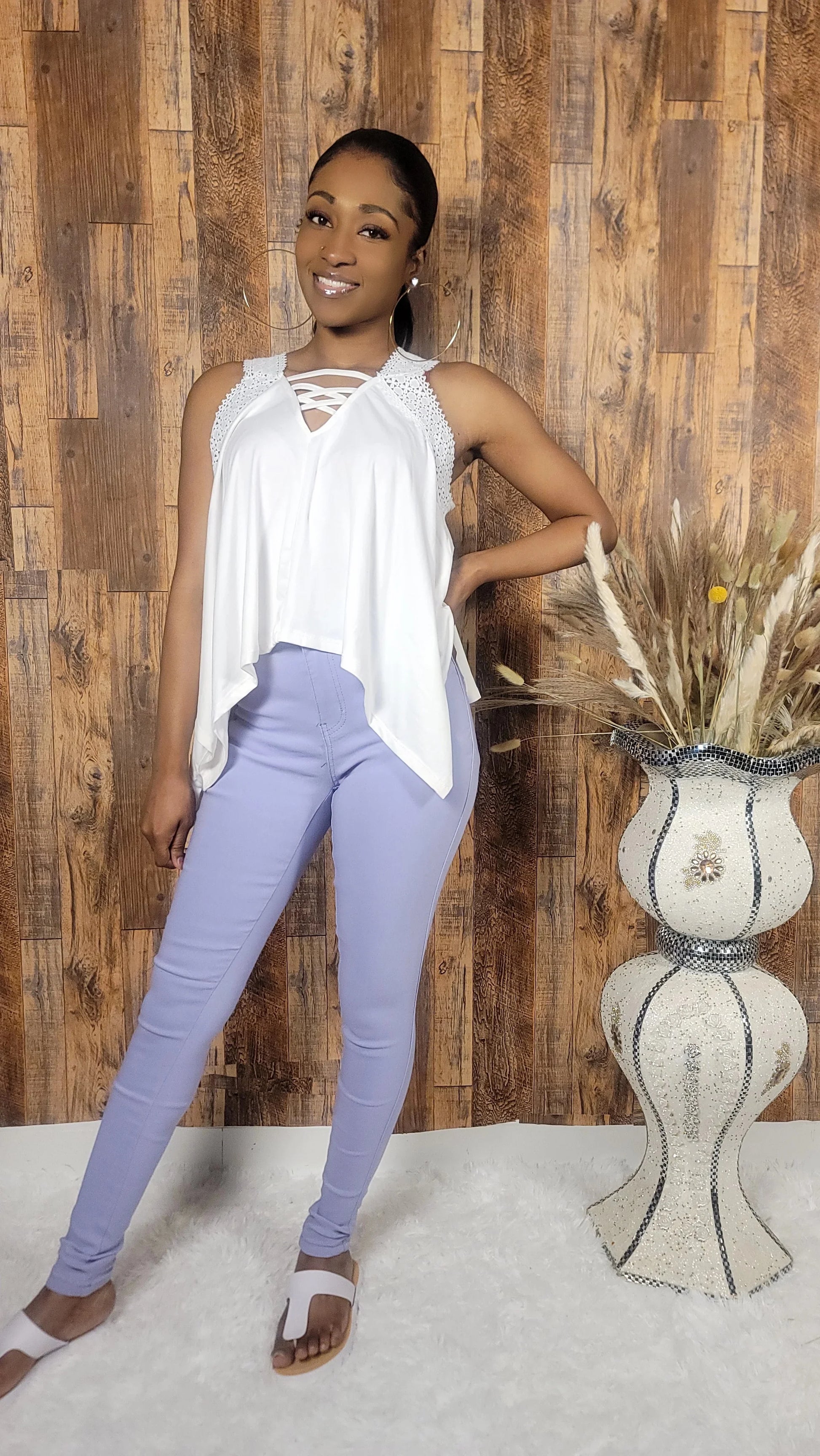 Gene's High Waisted Stretchy Pants - Kloset 6