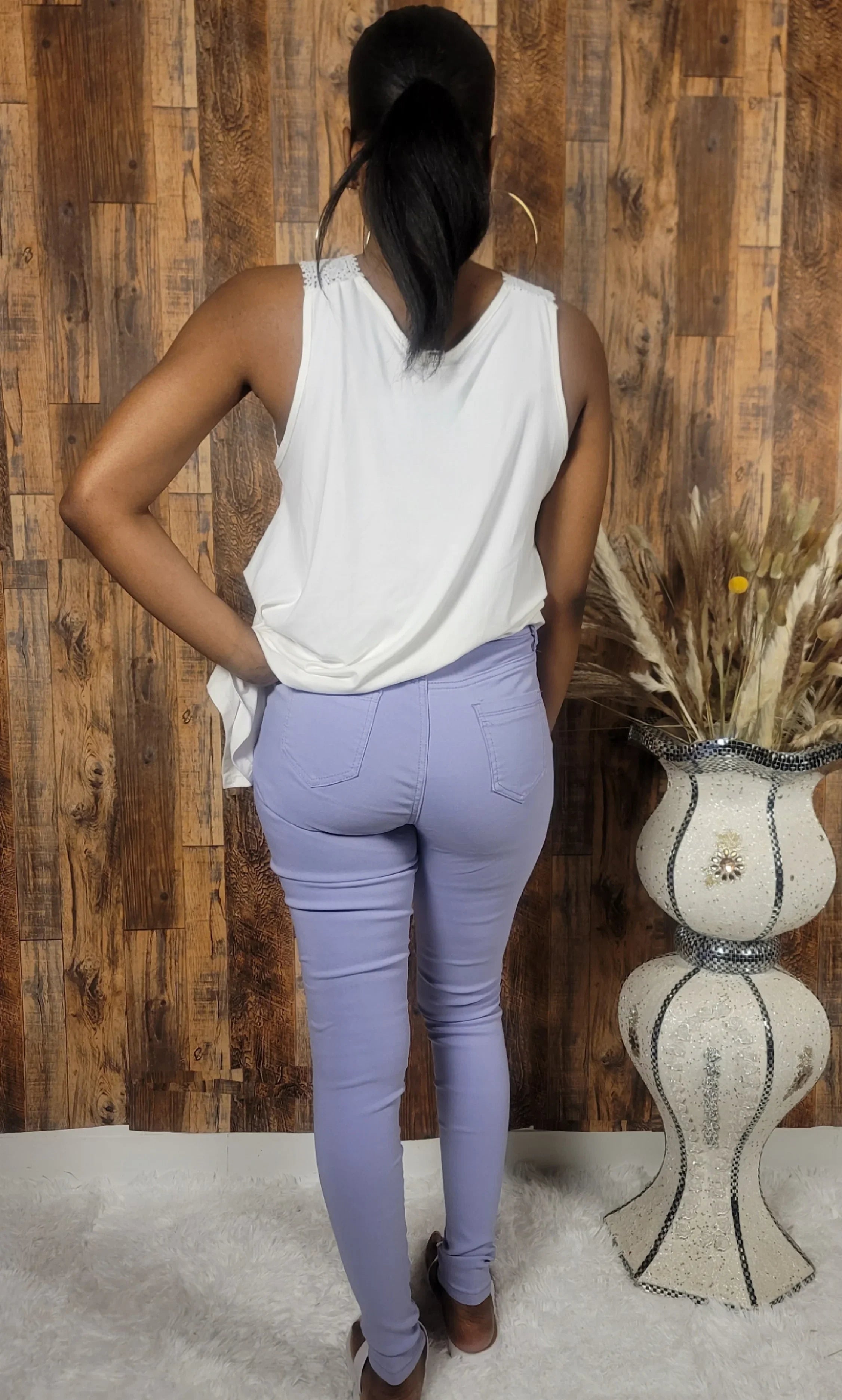Gene's High Waisted Stretchy Pants - Kloset 6