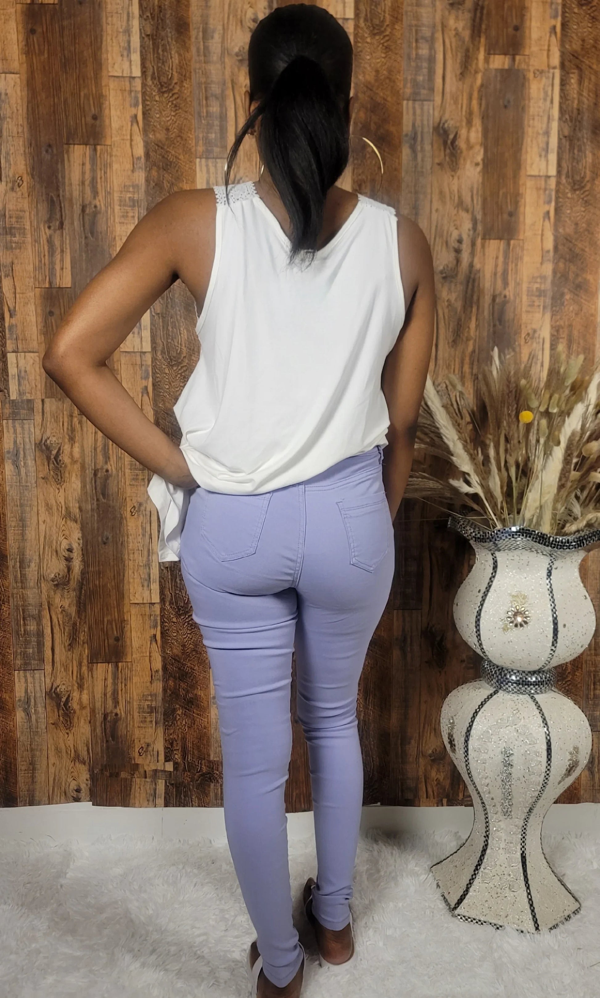 Gene's High Waisted Stretchy Pants - Kloset 6