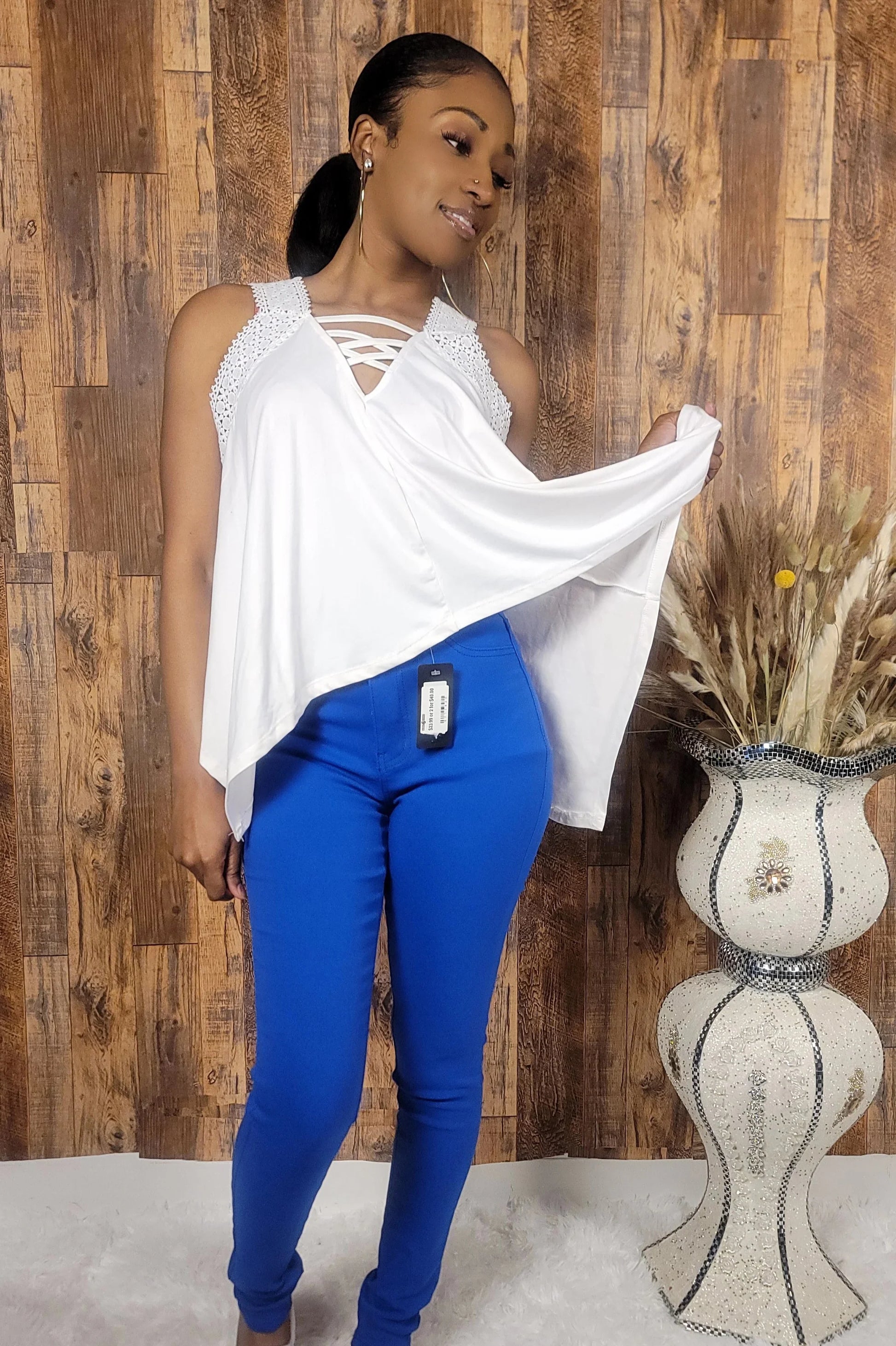 Gene's High Waisted Stretchy Pants - Kloset 6