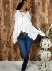Diamond Bell Button Denim Jeans - Kloset 6
