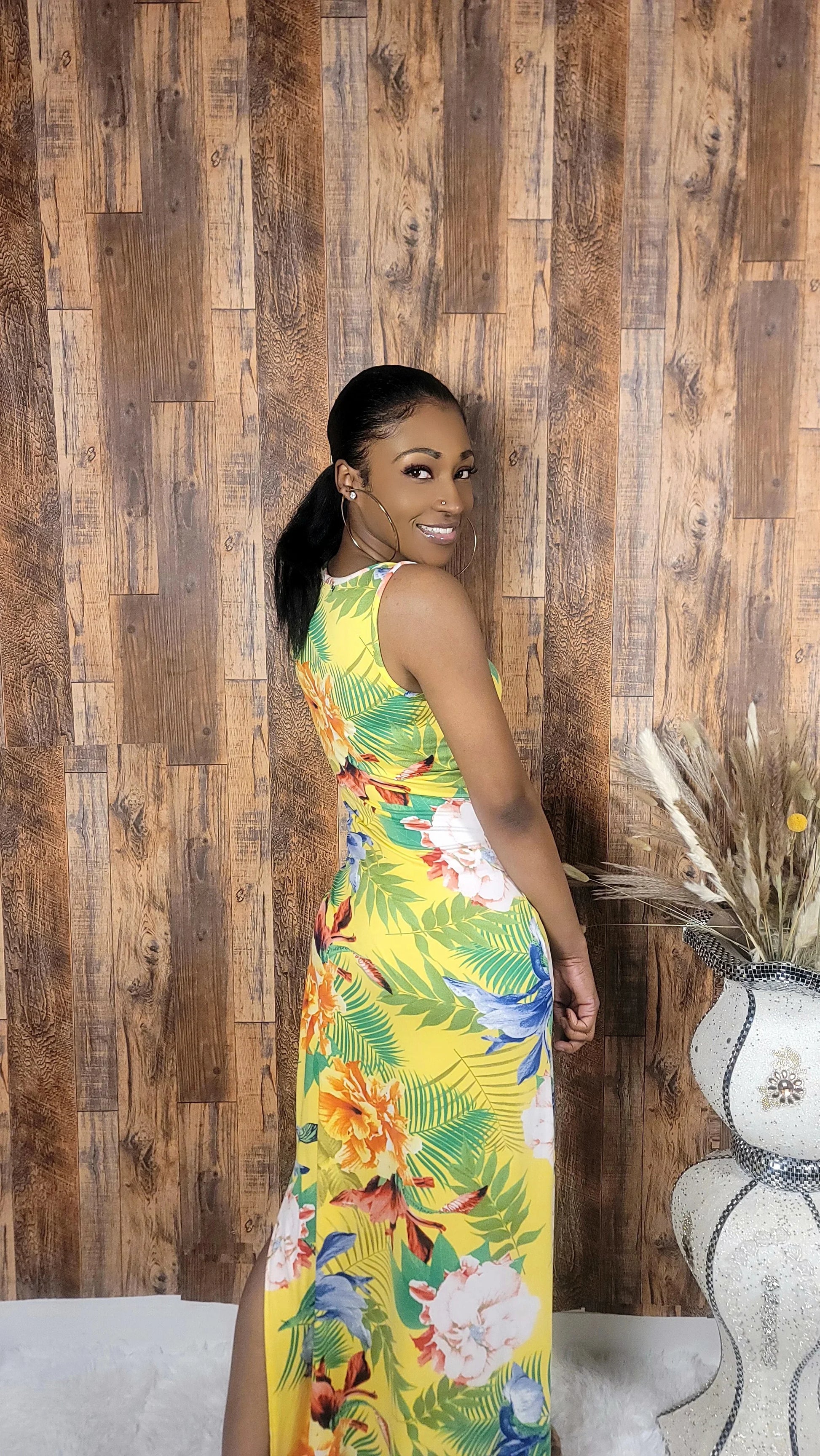 Not Your Avg Beach Maxi Dress - Kloset 6