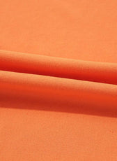 Orange Colorblock Athletic Mini Dress - Kloset 6