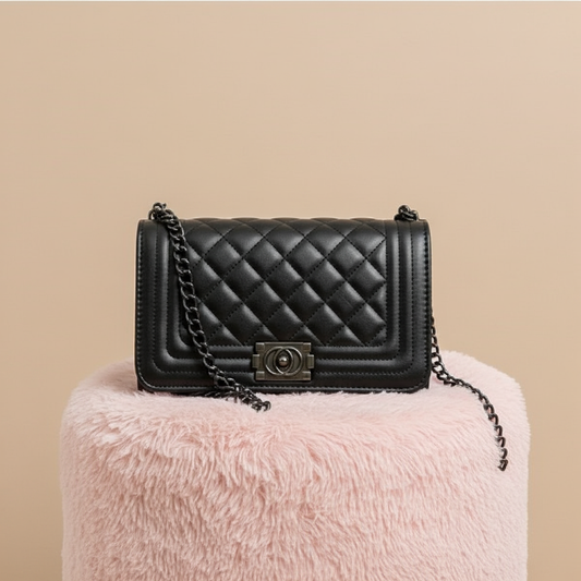 Stitched Design Crossbody Bag - Kloset 6