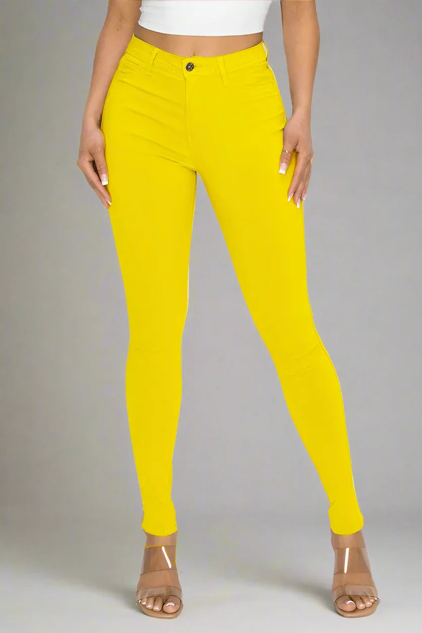 Gene's High Waisted Stretchy Pants - Kloset 6