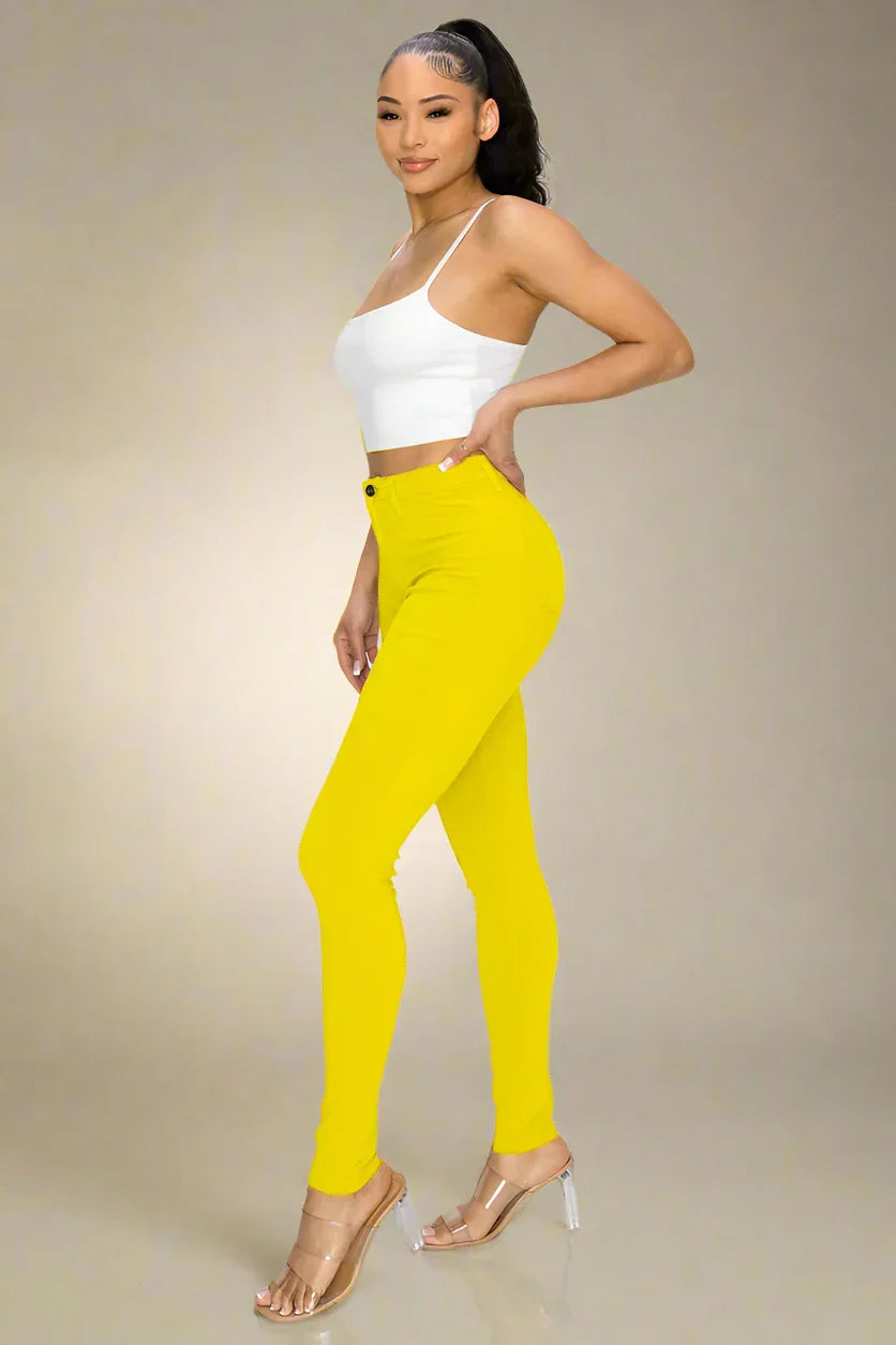 Gene's High Waisted Stretchy Pants - Kloset 6
